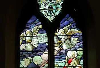 The newly repaired window