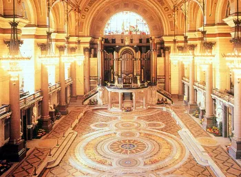 Inside St George's Hall