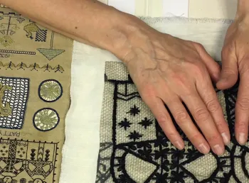 Hands on embroidery