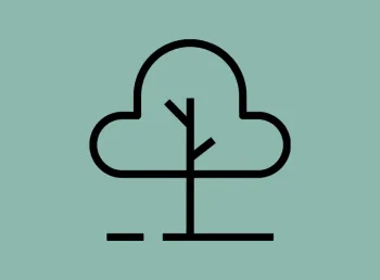 An icon of a tree