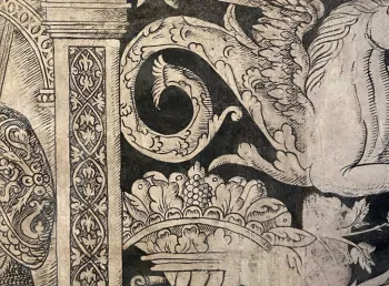 Wallpaintings at Coventry Charterhouse