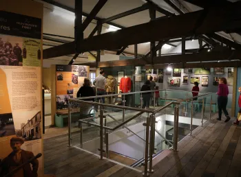 Inside view of the Narberth Museum
