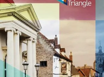 Diss Heritage Triangle banner and logo