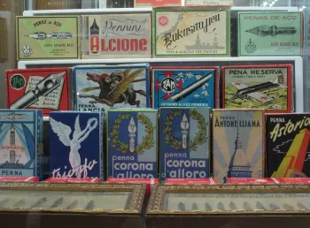 A collection of heritage pen advertisements