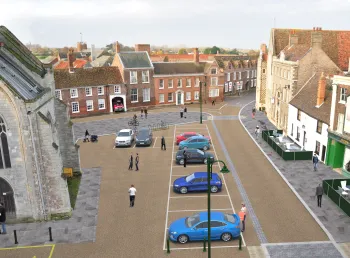 Proposed improvements to Market Place, King's Lynn