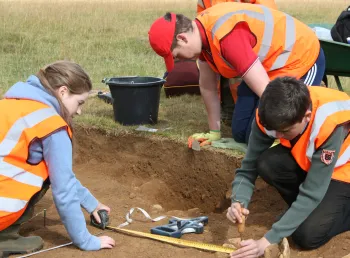 Archaeological finds by young people