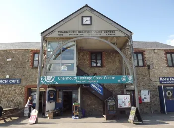 The centre's new frontage, part of the extension