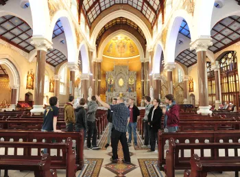 Inside the Church of the Most Holy Redeemer, Clonard