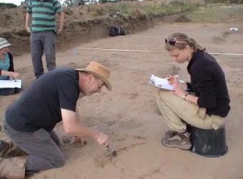 Community archaeologists at work