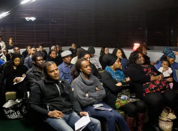 A well-attended project event about black soldiers during the First World War