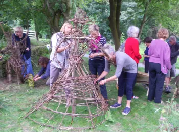 Volunteers learning new skills at the Washburn Heritage centre