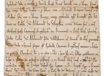 An item from the Lilleshall manuscript collection
