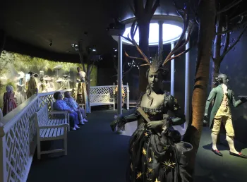 The Pleasure Garden exhibit at the Museum of London