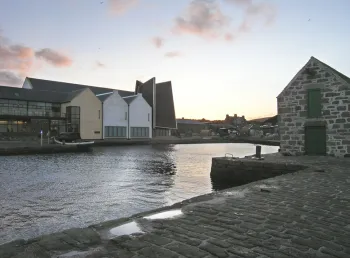 Outside view of the New Shetland Museum & Archives