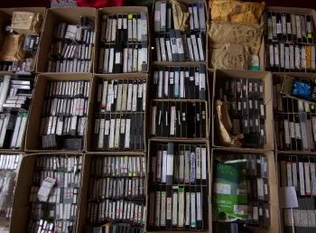 Part of Sandi's archive