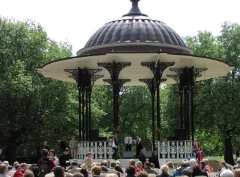 Southwark Park bandstand