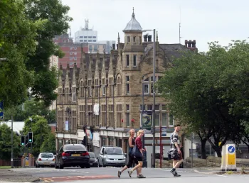 Buildings along Chapeltown Road. Photo Kippa Matthews