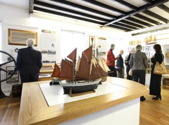 Visitors at Topsham Museum