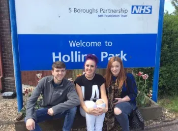 Volunteers visit the Old Winwick site