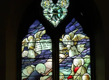 The newly repaired window