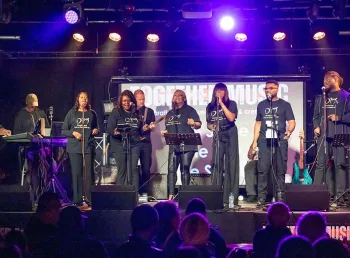 Diversity Music Community 1st perform on stage.