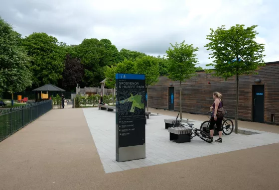 Newly redesigned Grosvenor and Hilbert Park Grosvenor and Hilbert Park