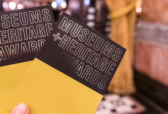 Tickets to the Museums + Heritage awards ceremony