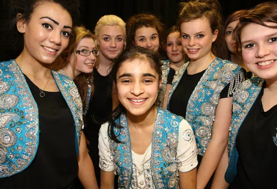 Help us to be a more inclusive funder Bhangra dancers