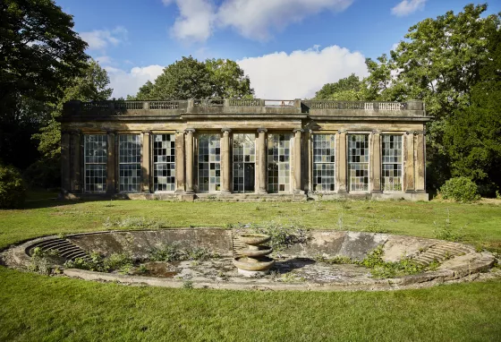 The Camellia House at Wentworth Woodhouse.