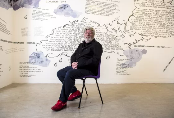 Why working with communities can be 'transformational' for museums man sitting on chair