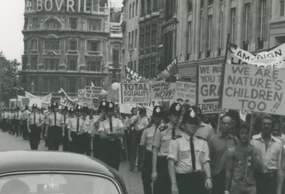 Pride march 1974