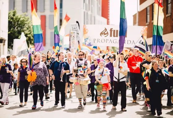 Putting diversity and inclusion at the heart of decision-making People on the streets celebrating Hull Pride
