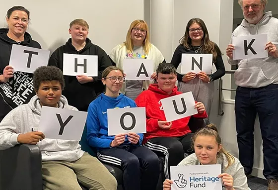 £2.7million funding for Grimsby Youth Zone Young people in a room