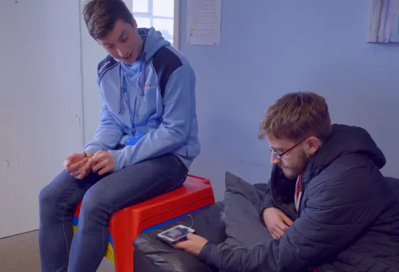 Changing lives: volunteering helps Ben turn away from trouble Two young men
