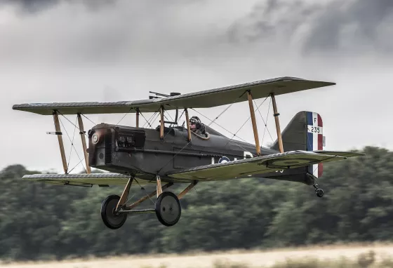 Great War Aerodrome staves off ruin thanks to emergency funding Plane flying