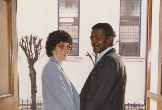 The Colour of Love in 1940s-1970s Nottinghamshire Mixed-race couple