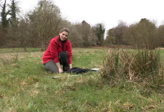 Changing lives: traineeship guides Danielle out of a dead end Woman working in a field