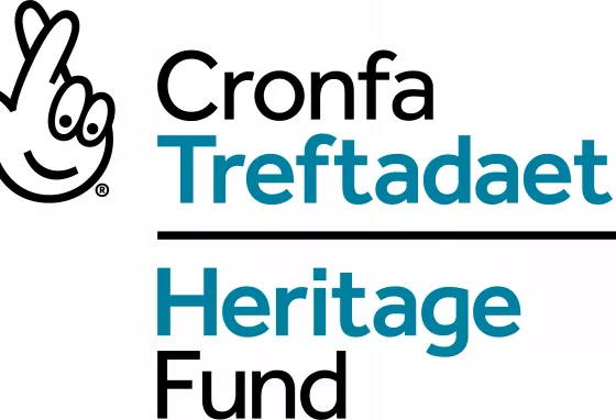 Logo Cronfa Treftadaeth y Loteri Genedlaethol
