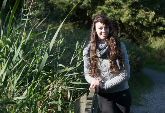 Changing lives: ME sufferer finds hope in accessible natural heritage Woman at RSPB Minsmere