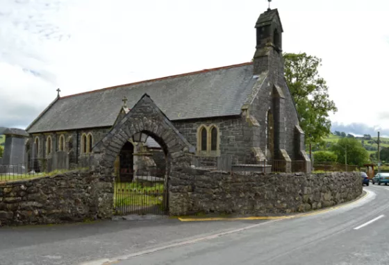 Nodi 150 mlynedd ers Mordaith y Mimosa gyda grant Cronfa Dreftadaeth y Loteri o £1 miliwn ar gyfer Canolfan yn Llanuwchllyn Eglwys Deiniol Sant, Llanuwchllyn
