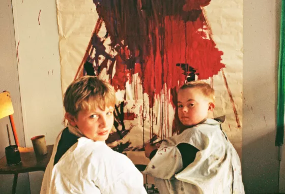 Image of two children who were patients at Hensol Image of two children who were patients at Hensol
