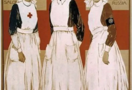 Voluntary Aid Detachment poster. Copyright British Red Cross museum and archives Voluntary Aid Detachment poster. Copyright British Red Cross museum and archives