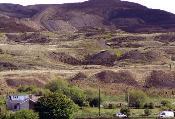 Blaenavon Forgotten Landscape Partnership Hills landscape in Blaenavon