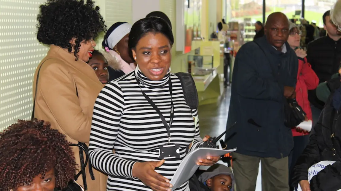 Inclusive Heritage: Pathways to heritage careers Project trainee Adebimpe Ademosu