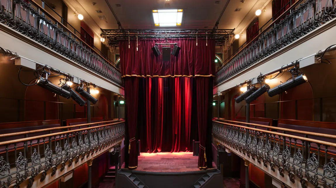 The interior of the newly restored Hoxton Hall