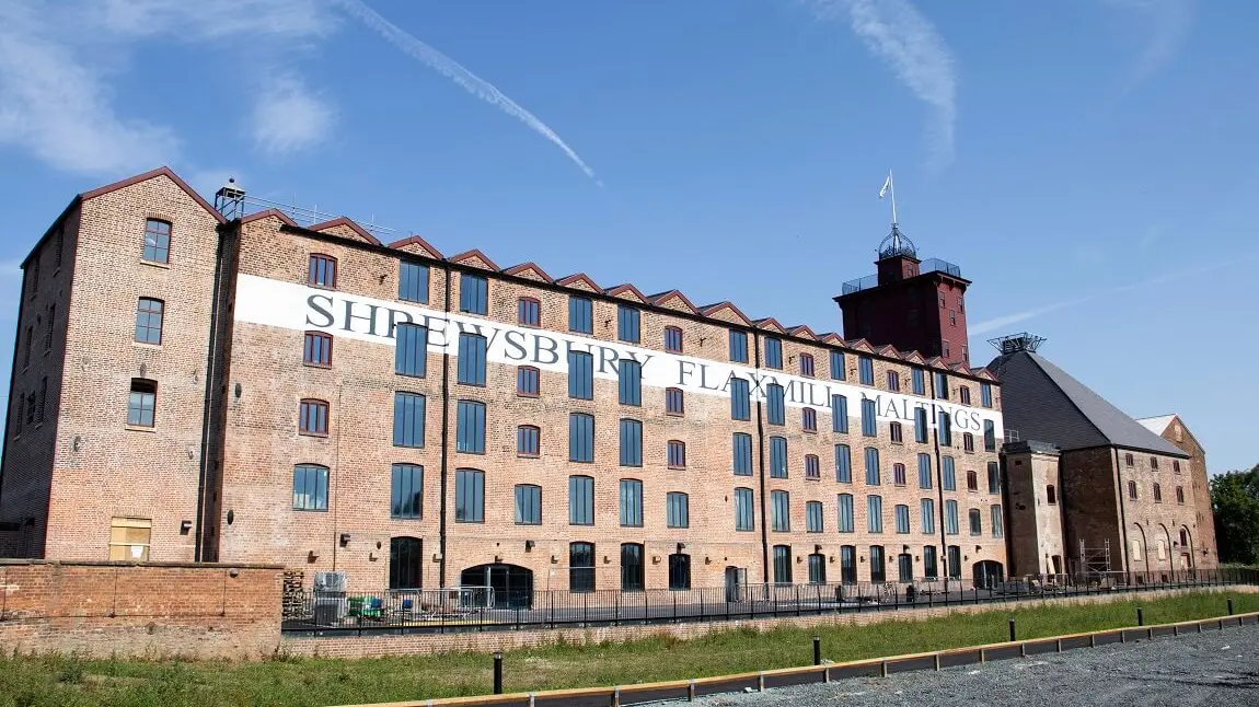 External view of Shrewsbury Flaxmill