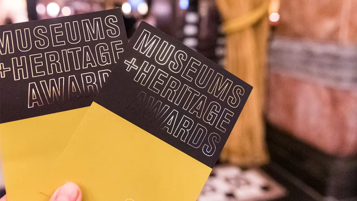 Tickets for the Museums + Heritage Awards