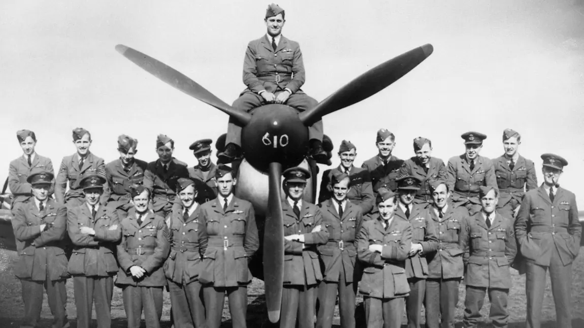 610 Squadron at Biggin Hill