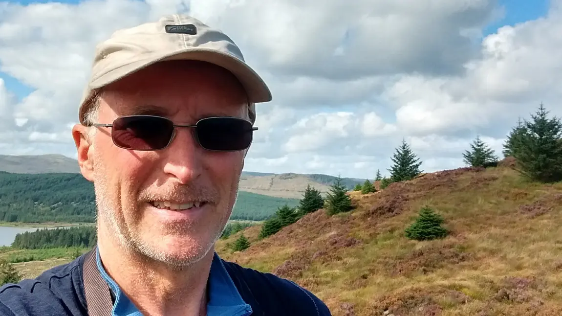 Making heritage websites accessible to all Alistair McNaught smiling in nature