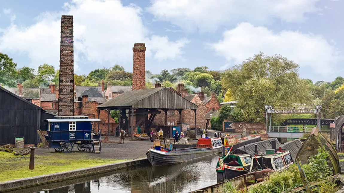 Black Country Living Museum ‘Forges Ahead’ with major redevelopment The boat dock at the Black Country Living Museum